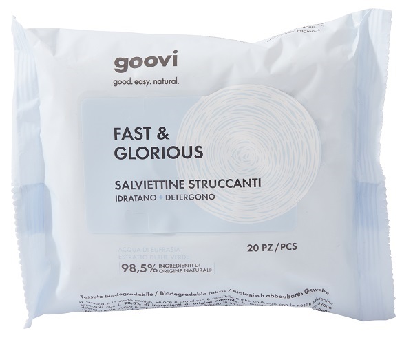 GOOVI SALVIETTINE STRUCCANTI 20 PEZZI - Farmacia Dott. Pasquale Russo