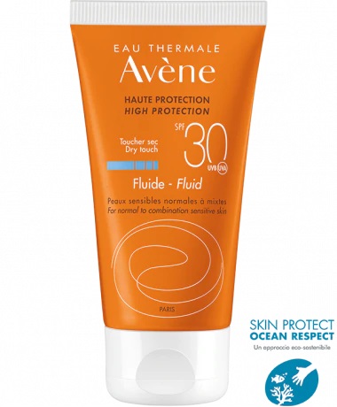 AVENE EAU THERMALE FLUIDO SPF 30 PROTEZIONE SOLARE ALTA 50 ML - Farmacia Dott. Pasquale Russo