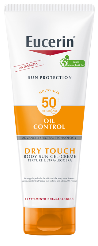 EUCERIN SUN PROTECTION OIL CONTROL DRY TOUCH SPF 50+ SUN GEL CREME 200 ML - Farmacia Dott. Pasquale Russo