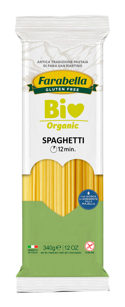 FARABELLA BIO SPAGHETTI MAIS-RISO 340 G - Farmacia Dott. Pasquale Russo