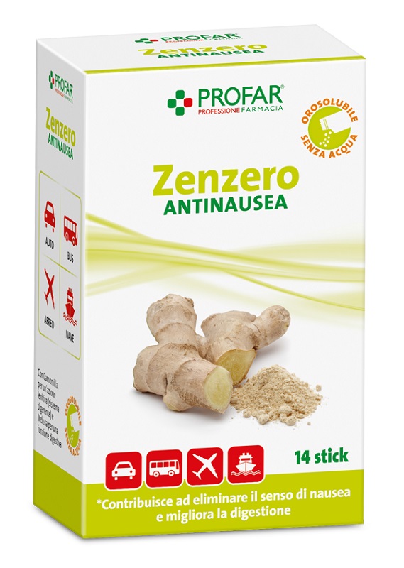 PROFAR ZENZERO 14 STICK OROSOLUBILI - Farmacia Dott. Pasquale Russo