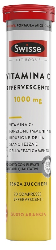 SWISSE VITAMINA C EFFERVESCENTE 20 COMPRESSE - Farmacia Dott. Pasquale Russo
