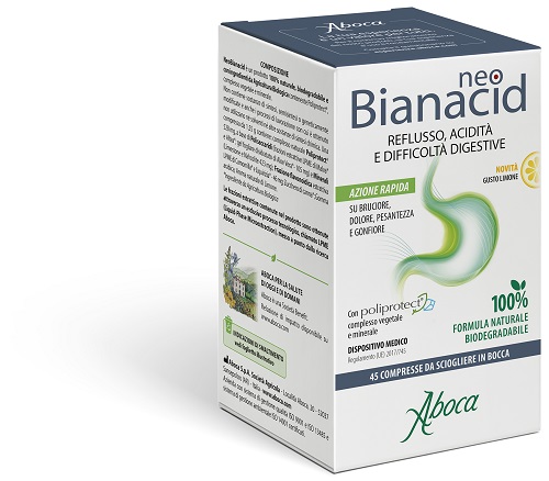 NEOBIANACID 45 COMPRESSE LIMONE - Farmacia Dott. Pasquale Russo