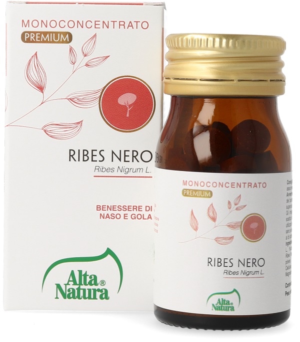 RIBES NERO 60 COMPRESSE 500MG TERRANATA - Farmacia Dott. Pasquale Russo