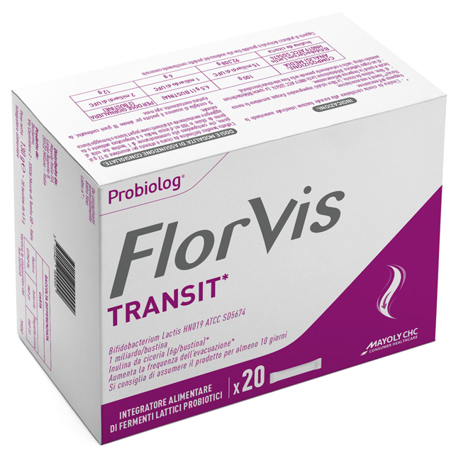 FLORVIS TRANSIT SOSPENSIONE ORALE 20 BUSTINE - Farmacia Dott. Pasquale Russo