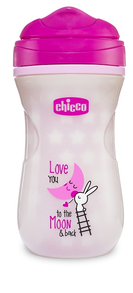 CHICCO TAZZA GLOWING 14M+ ROSA - Farmacia Dott. Pasquale Russo