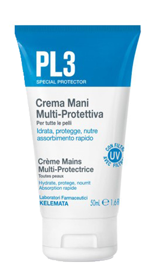 PL3 CREMA MANI MULTI PROTETTIVA 50 ML - Farmacia Dott. Pasquale Russo