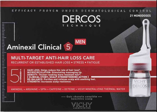 DERCOS AMINEXIL UOMO 12 FIALE 6 ML - Farmacia Dott. Pasquale Russo