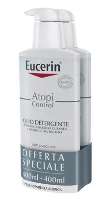 EUCERIN BIPACCO ATOPI OLIO DETERGENTE 400 ML + 400 ML - Farmacia Dott. Pasquale Russo