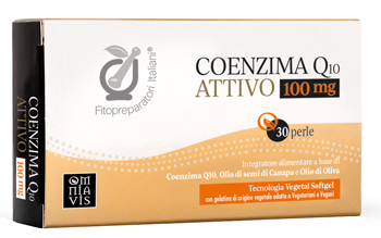 FITOPREPARATORI ITALIANI COENZIMA Q10 ATTIVO 30 PERLE - Farmacia Dott. Pasquale Russo