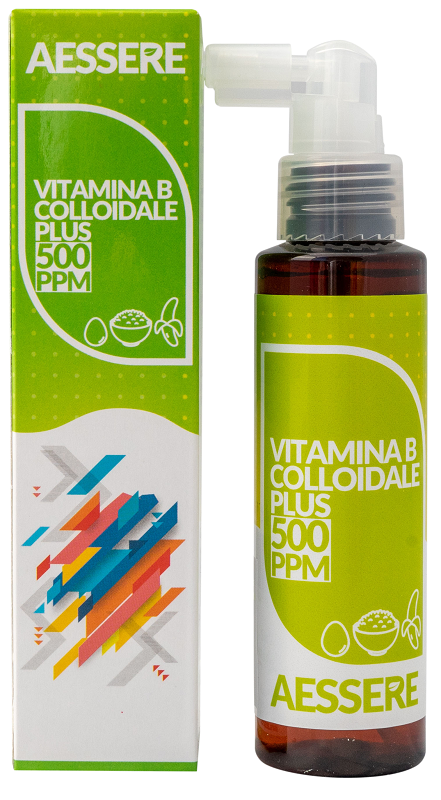 VITAMINA B COLLOIDALE PLUS SPRAY 500PPM 100 ML - Farmacia Dott. Pasquale Russo