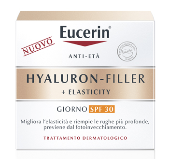 EUCERIN HYALURON-FILLER + ELASTICITY CREMA GIORNO SPF30 50 ML - Farmacia Dott. Pasquale Russo