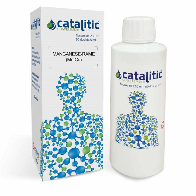 CATALITIC MANGANESE RAME MN-CU OLIGOELEMENTI 250 ML - Farmacia Dott. Pasquale Russo