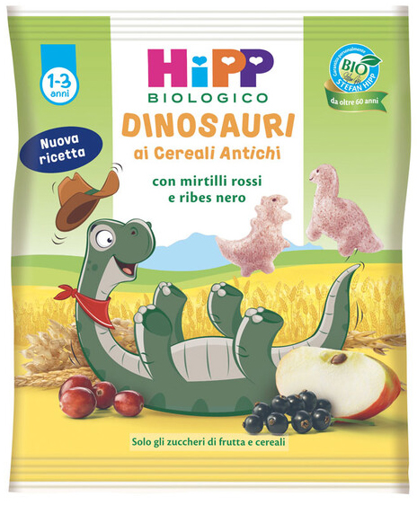 HIPP BIO DINOSAURI CEREALI ANTICHI 30 G - Farmacia Dott. Pasquale Russo