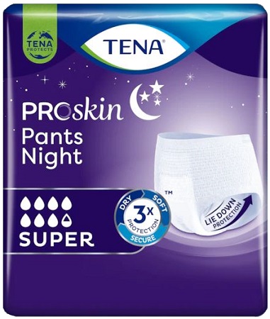 PANNOLONE PULL UP NOTTE TENA PANTS NIGHT M 10 PEZZI - Farmacia Dott. Pasquale Russo