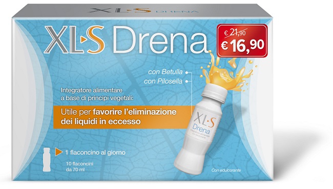 XLS DRENA TAGLIO PREZZO 10 FLACONCINI 70 ML - Farmacia Dott. Pasquale Russo