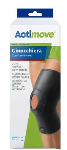 ACTIMOVE SPORTS EDITION GINOCCHIERA CON FORO ROTULEO M - Farmacia Dott. Pasquale Russo