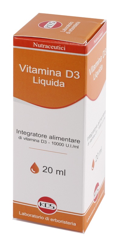 VITAMINA D LIQUIDA 20 ML 10000UI/ML - Farmacia Dott. Pasquale Russo