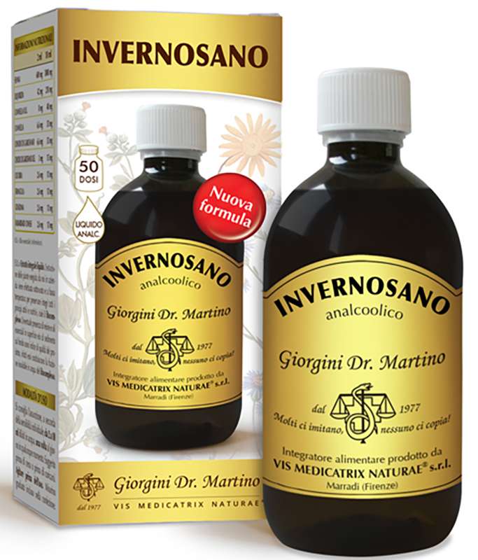 INVERNOSANO LIQUIDO ANALCOLICO 500 ML - Farmacia Dott. Pasquale Russo
