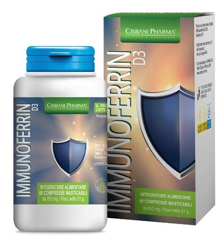 IMMUNOFERRIN D3 60 COMPRESSE OROSOLUBILI - Farmacia Dott. Pasquale Russo