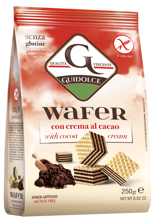 WAFER CON CREMA AL CACAO 250 G - Farmacia Dott. Pasquale Russo