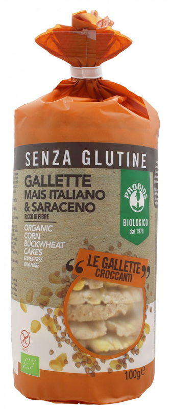 PROBIOS GALLETTE MAIS/SARACENO 100 G - Farmacia Dott. Pasquale Russo