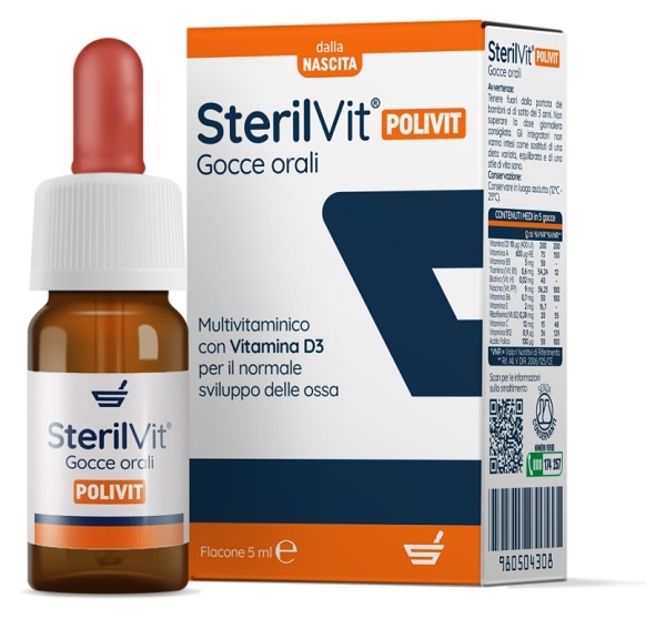 STERILVIT POLIVIT GOCCE 5 ML - Farmacia Dott. Pasquale Russo