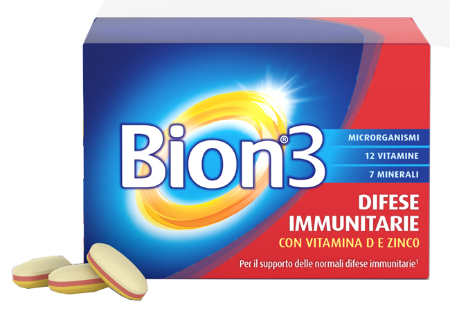BION3 DIFESE IMMUNITARIE 60 COMPRESSE - Farmacia Dott. Pasquale Russo