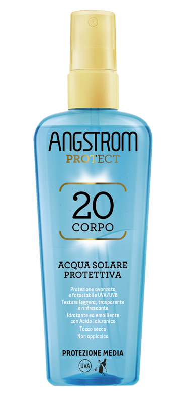 ANGSTROM ACQUA SOLARE PROTETTIVA SPF 20 140 ML - Farmacia Dott. Pasquale Russo