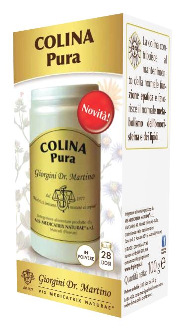 COLINA PURA POLVERE SOLUBILE 100 G - Farmacia Dott. Pasquale Russo