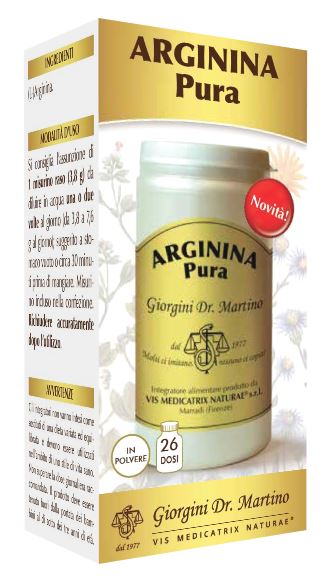 ARGININA PURA POLVERE SOLUBILE 100 G - Farmacia Dott. Pasquale Russo