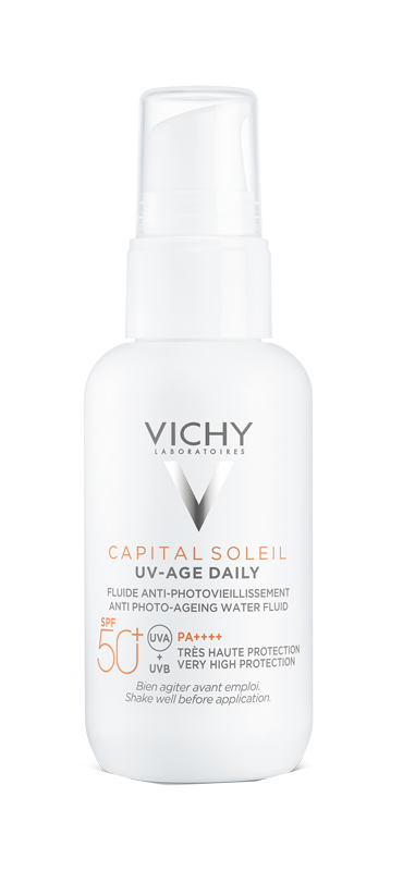 CAPITAL SOLEIL UV-AGE FLUIDO ANTI-FOTOINVECCHIAMENTO SPF50+ 40 ML - Farmacia Dott. Pasquale Russo