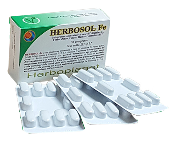 HERBOSOL FE 30 COMPRESSE - Farmacia Dott. Pasquale Russo