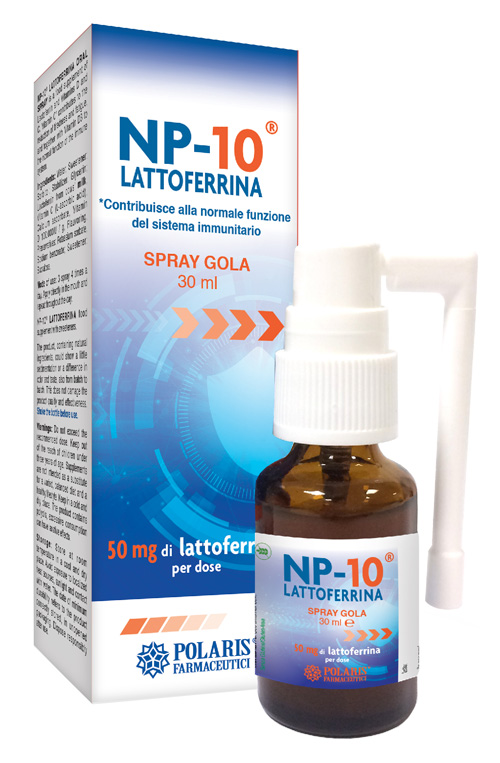 NP-10 LATTOFERRINA SPRAY GOLA 30 ML - Farmacia Dott. Pasquale Russo