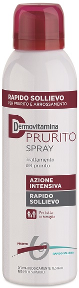 DERMOVITAMINA PRURITO SPRAY AZIONE INTENSIVA RAPIDO SOLLIEVO 100 ML - Farmacia Dott. Pasquale Russo