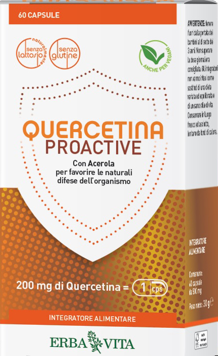QUERCETINA PROACTIVE 60 CAPSULE - Farmacia Dott. Pasquale Russo