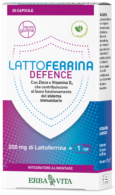 LATTOFERRINA DEFENCE 30 CAPSULE - Farmacia Dott. Pasquale Russo