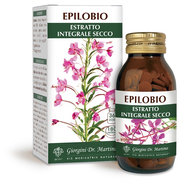 EPILOBIO ESTRATTO INTEGRALE SECCO 90 G 180 PASTIGLIE - Farmacia Dott. Pasquale Russo