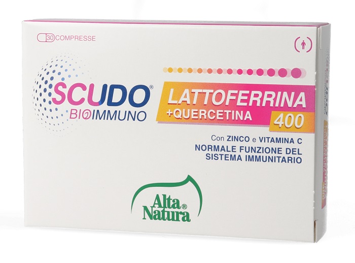 SCUDO LATTOFERRINA + QUERCETINA 400 30 COMPRESSE - Farmacia Dott. Pasquale Russo