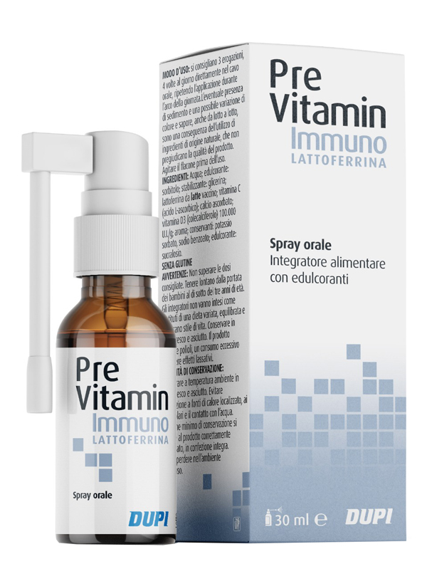 PREVITAMIN IMMUNO LATTOFERRINA 30 ML - Farmacia Dott. Pasquale Russo