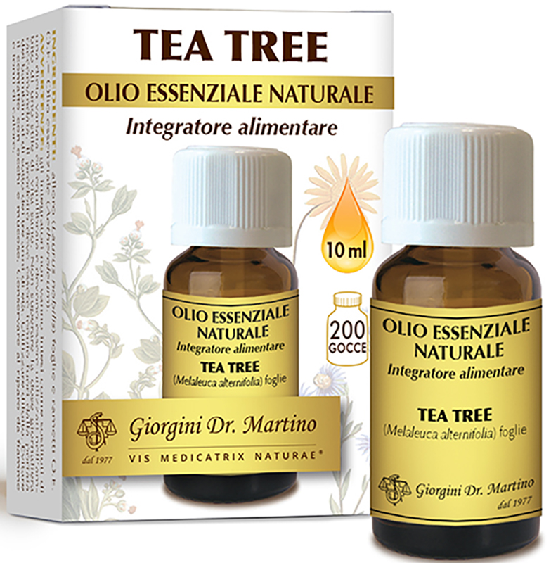 TEA TREE OLIO ESSENZIALE NATURALE 10 ML - Farmacia Dott. Pasquale Russo