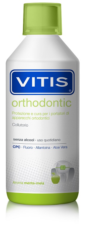 VITIS ORTHODONTIC COLLUTORIO 500 ML GE-IT - Farmacia Dott. Pasquale Russo