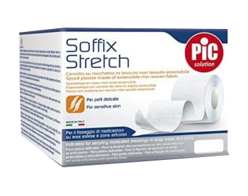 CEROTTO PIC SOFFIX STRETCH TESSUTO NON TESSUTO 20X1000 CM 1 PEZZO - Farmacia Dott. Pasquale Russo