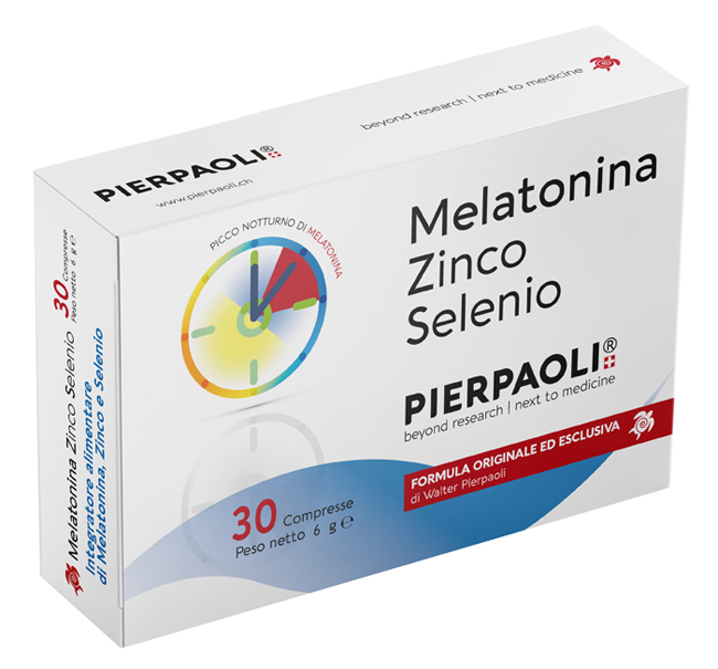 MELATONINA ZINCO SELENIO 30 COMPRESSE - Farmacia Dott. Pasquale Russo