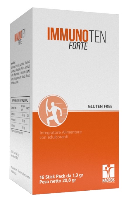 IMMUNOTEN FORTE 16 STICK PACK DA 1,3 G - Farmacia Dott. Pasquale Russo