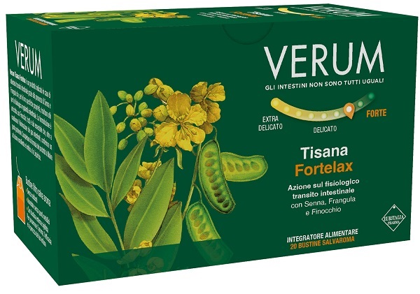VERUM FORTELAX TISANA 20 FILTRI - Farmacia Dott. Pasquale Russo