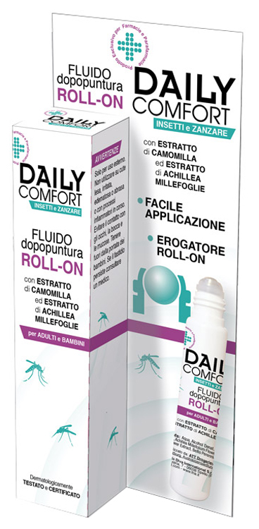 DAILY COMFORT ANTIZANZARE DOPOPUNTURA ROLL-ON 10 ML - Farmacia Dott. Pasquale Russo
