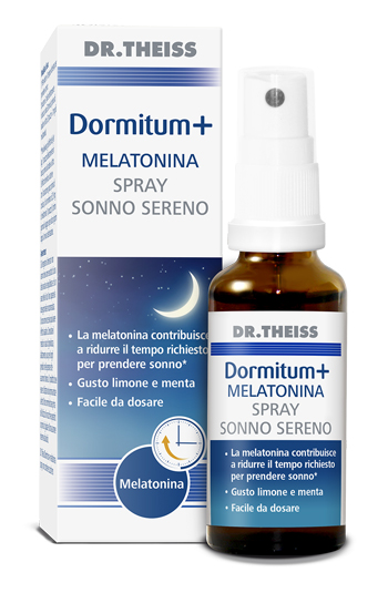 THEISS DORMITUM + MELATONINA SPRAY SONNO SERENO 30 ML - Farmacia Dott. Pasquale Russo