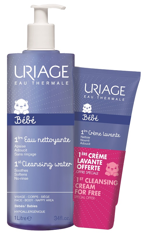 PROMO 1ER EAU NETTOYANTE 1 LITRO + CREME LAVANTE 200 ML - Farmacia Dott. Pasquale Russo