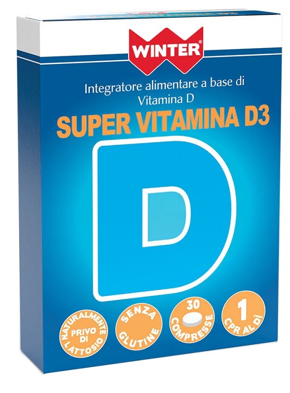 WINTER SUPER VITAMINA D3 30 COMPRESSE - Farmacia Dott. Pasquale Russo